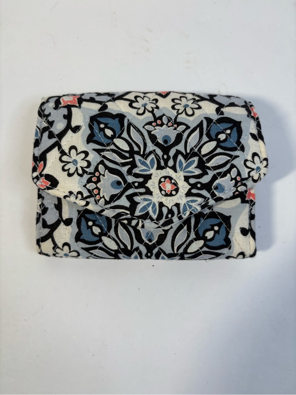 Vera Bradley Lisbon Medallion tri-fold wallet with RFID